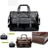 Elegant Men Business Laptop Bag With Large Capacity For Work And Travel In Leather