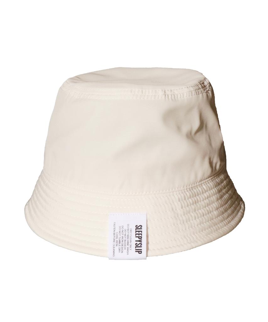 Seullipiseullib Satin White Bucket Hat