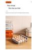 Transparent Drop-Proof Egg Storage Drawer for Refrigerator
