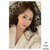Hisun Tin Sign HD Metal Tin Sign Beautiful Asian Model In White Bathrobe Cozy Bedroom Selfie Portrait Wall Art Decor