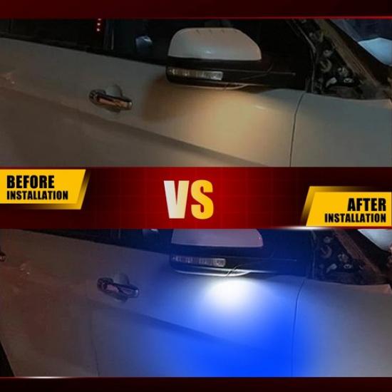 2X LED Side Mirror Puddle Light For Ford F150 2009-2014/King Ranch 2005-2017 EOA