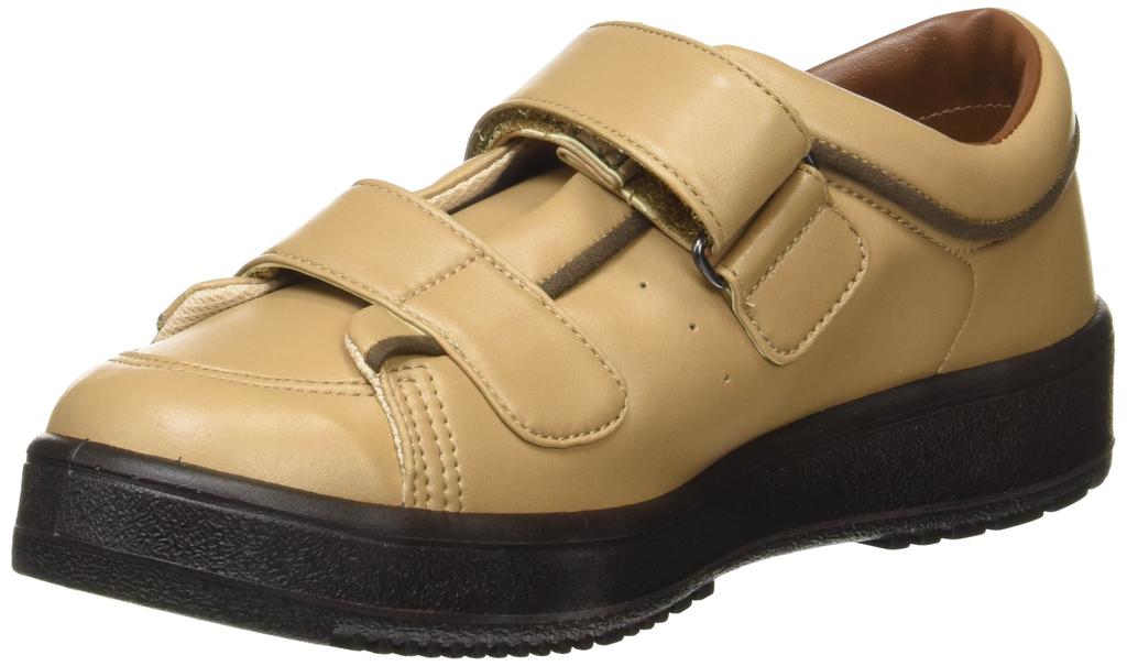 Moonstar Medical Shoes 05 Foot Size cm V-Step (Right Only), Beige, 24.0