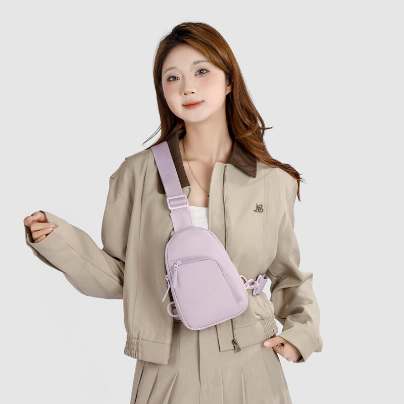 Large Capacity Chest Bag Men's And Women's Shoulder Bag Riding Sports Back Crossbody Bag