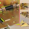 4pcs Folding Hinges Set for Round Dining Desks Cabinet Hardware with Screws Included Space Saving Folding Hinges Set
