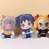 20cm Demon Slayer Tanjirou Nezuko Plush Toy Japanese Anime Cartoon Character Doll Padding Classic Cute Kawaii Gift For Kids Toys