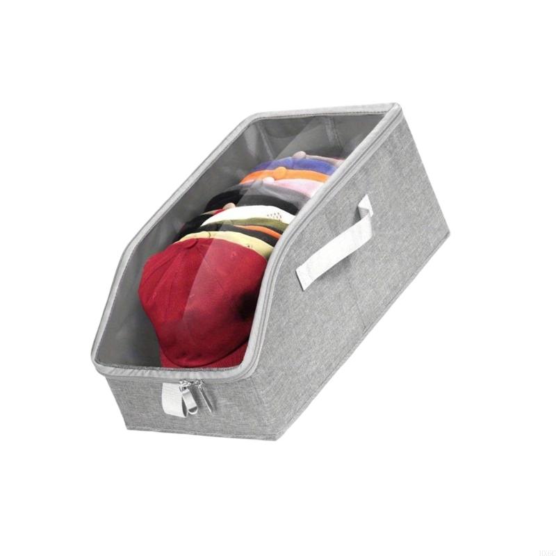 Zippered Baseball Hat Organizers Compact Storage Solution for Small Spaces Closet Use HX6C