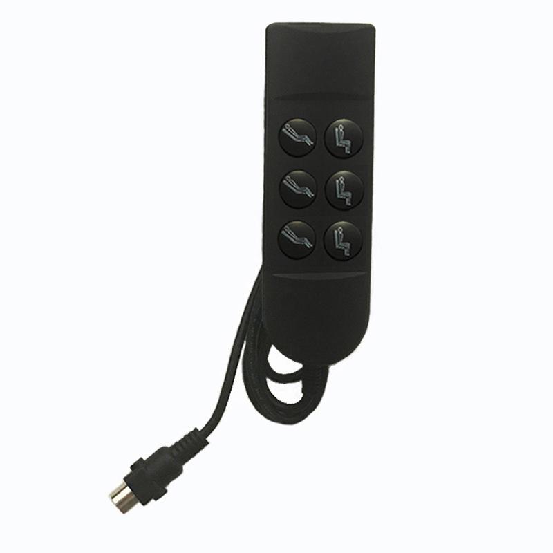 6 Button Remote For Recliners 5 Pin Lift Chair Handset Controller Hand Control For Power Furniture