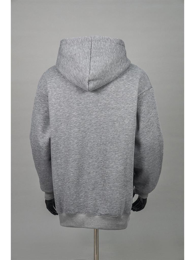 Synaworld Unisex Trendy Hip Hop Letter Print Fleece Hoodie - Casual Loose Fit for Men and Women