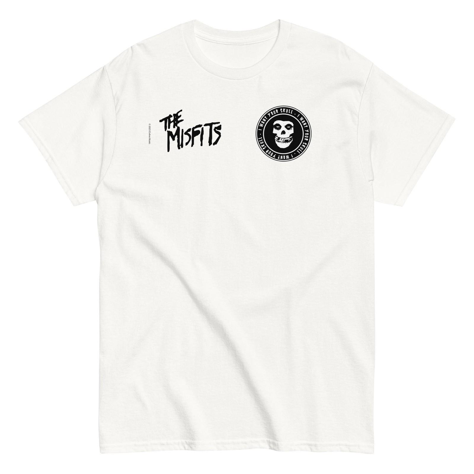 MerchMoment Misfits Small Fiends T-Shirt T-Shirt White New L