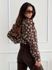 Camicia a Pois Bottoni Taglie Forti da Donna 2025 - Primavera/Autunno