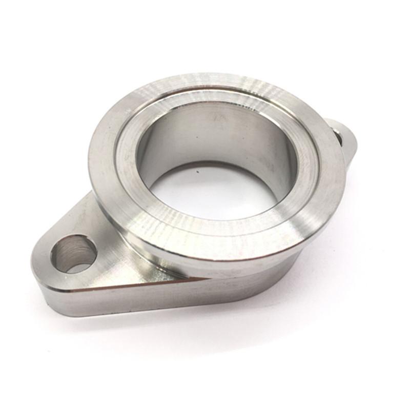 High Quality Stainless Steel 38mm V-Band MVS Wastegate to 38mm 2-Bolt Flange Manifold Adapter