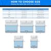 Mattress Bags for Moving, Full Size, Extra Thick Reusable Mattress Protector, Strong Zipper Closure