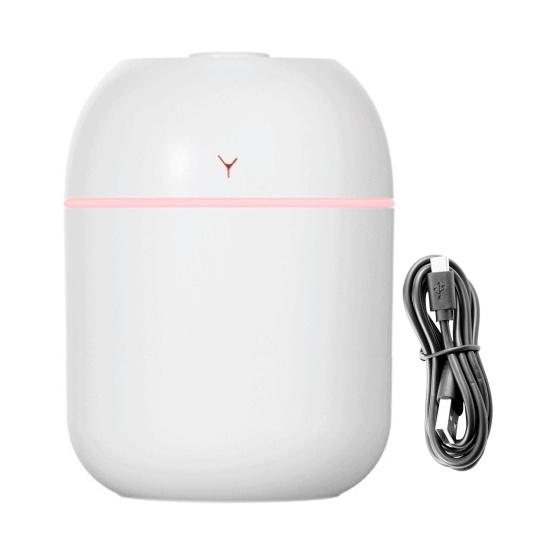 USB Humidifier Portable 220ML Mist Maker Mute Humidification with LED Night Lamp