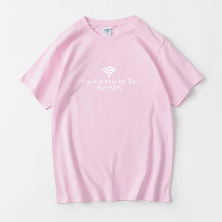 Funny Programmer Pure Cotton Printed Personalized Short Sleeved Summer New Unisexs and Womens Fashionable Casual Tshirt
