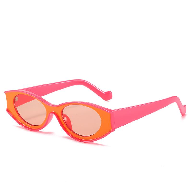 JYL TS Sunglasses Unisex UV Protection Big Face Slimming  9101 A-11522 королева розовый