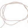 10Pcs 2pin Hearing Aid Cable High Temperature Resistance PVC Reliable Stable 75cm Length Aid Receiver Wire Cable