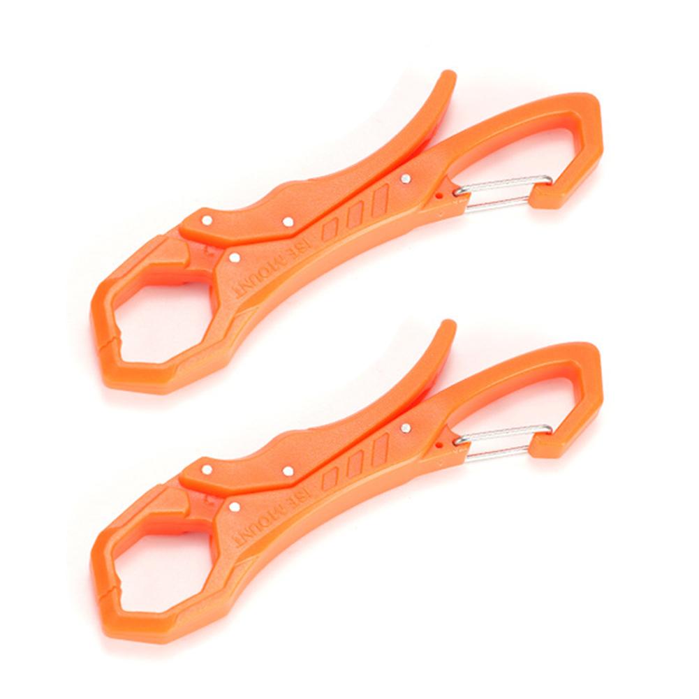 2Pcs Hanging Buckle Fishing Grabber Lightweight Portable Fishing Gripper Multifunctional Fishing Pliers for Outdoor Fishing оранжевый