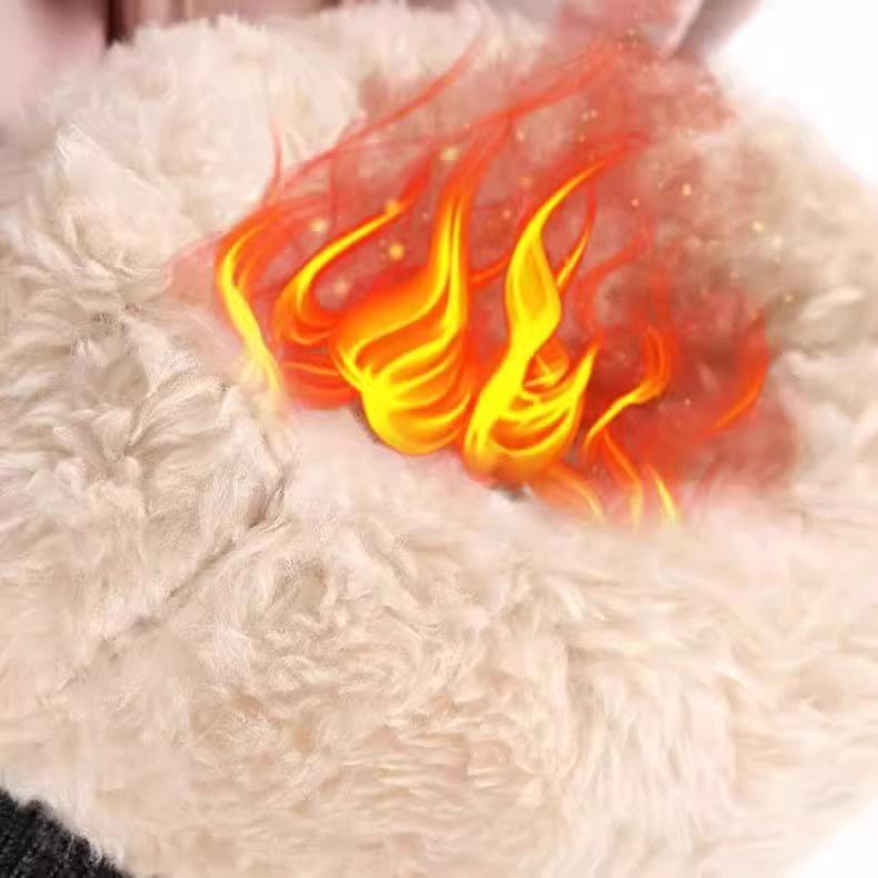 New ski warm gloves for men and women outdoor riding fleece thickened cold and windproof electric vehicle motorcycle