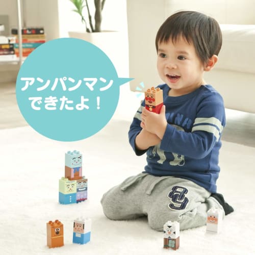BlockLabo Block Lab Anpanman Anpanman and Friends Block Set