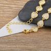 Gold Chain Heart Bracelet, a Wedding Gift for Women.