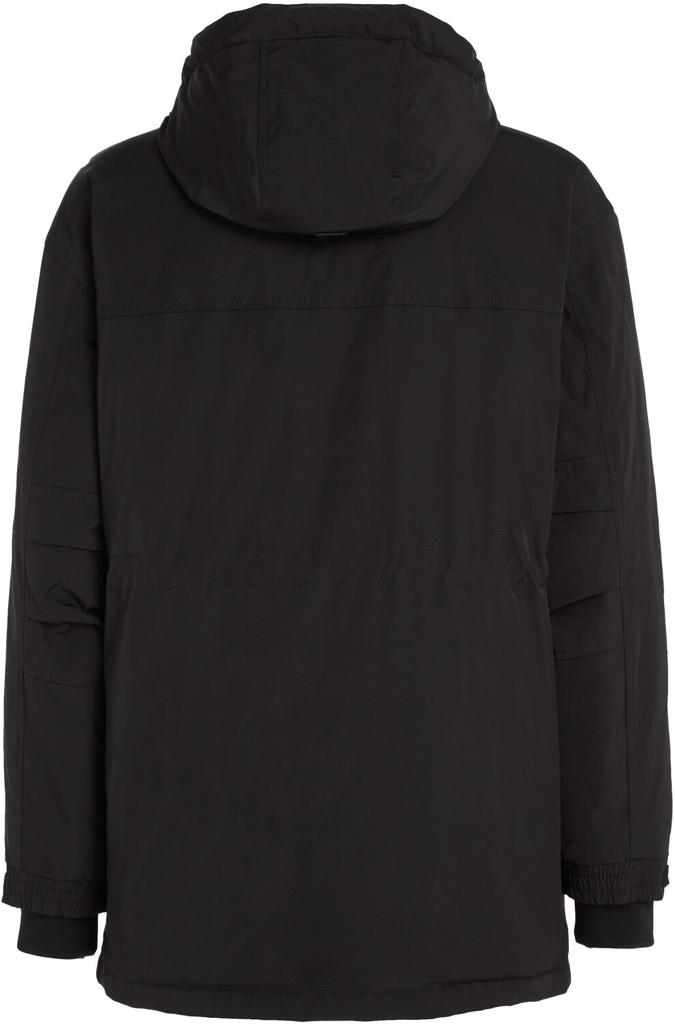 Зимняя парка Tommy Hilfiger с капюшоном и множеством карманов (DM0DM17227) черный