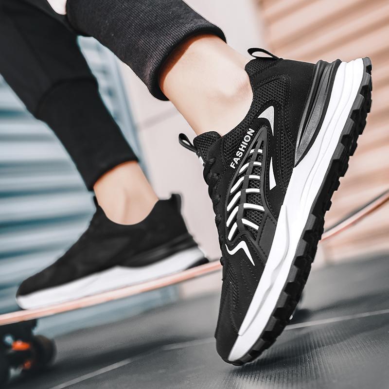 Trend Breathable Shoes For Men Comfortable Running Shoes Sneakers Fashion Men’s Jogging Shoes Casual Walking Sneakers Men Summer