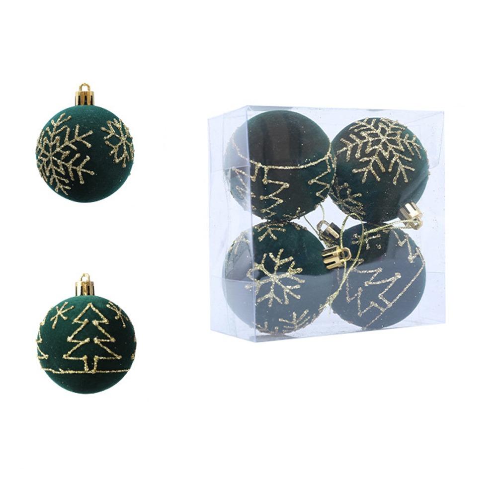 Plastic Christmas Decoative Balls Hanging Xmas Tree Ornaments Christmas Color Balls  Home Decor