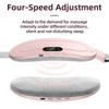 New Women's Electric Heating Waist Support Belt with Vibration Massage for Period Pain Relief