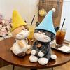 Plush Cat Toy With Lazy Witch Hat For Kids And Adults