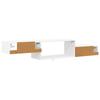 Wall Mounted TV Cabinet Wall Mount White 150 x 28 x 26 cm