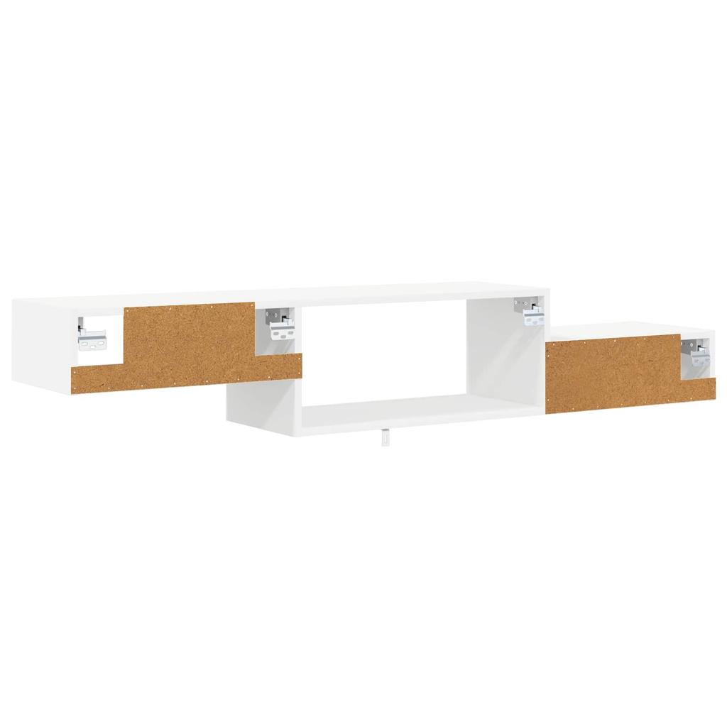 Wall Mounted TV Cabinet Wall Mount White 150 x 28 x 26 cm