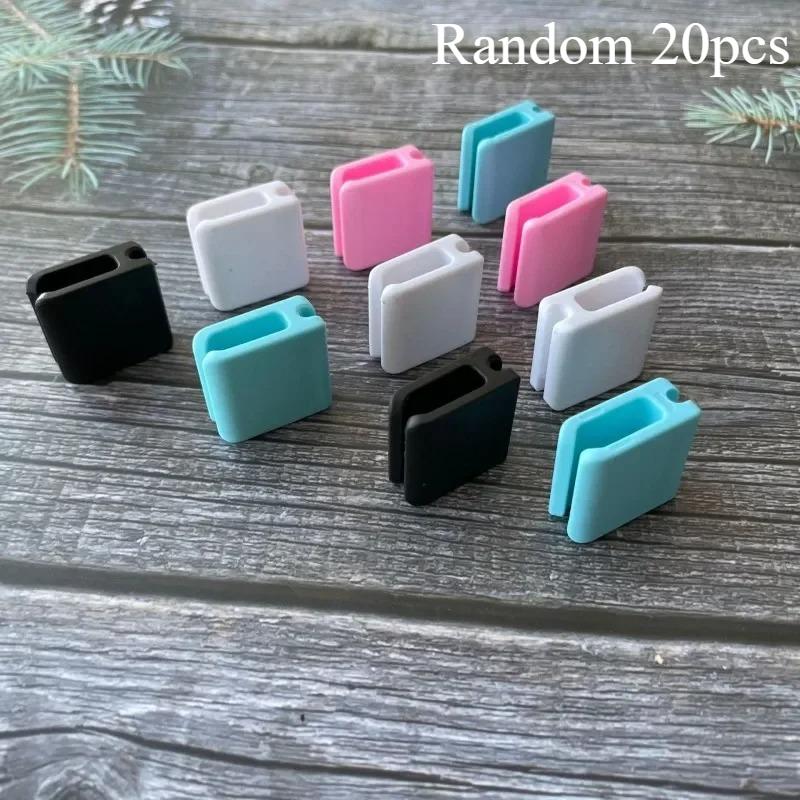 

20pcs Universal Winder Wire Cable Organizer Bracket For Mobile Phone Headset Data Cable Winding Tie Buckle Portable Desktop Tidy