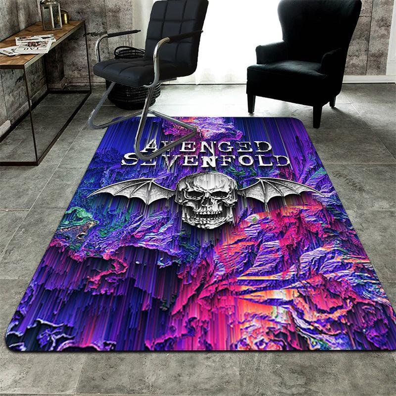 Avenged Sevenfold Rug Floor Mat for Living Room or Bedroom Soft and Comfortable Carpet a Gift for Birthday and Holiday.SFF0917545