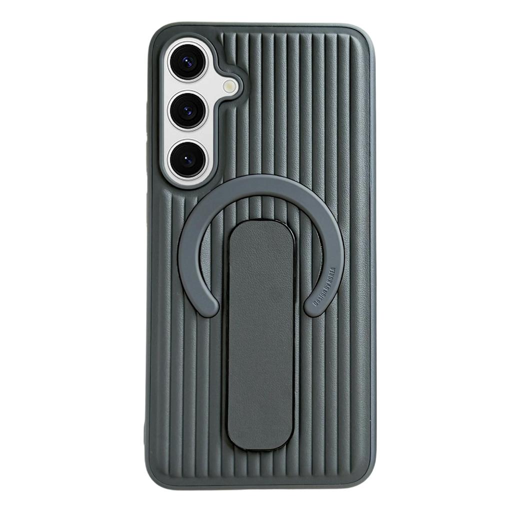 For Google Pixel 9a Case Wallet Stand Imprinted Triangle Pattern Leather Phone Flip Cover