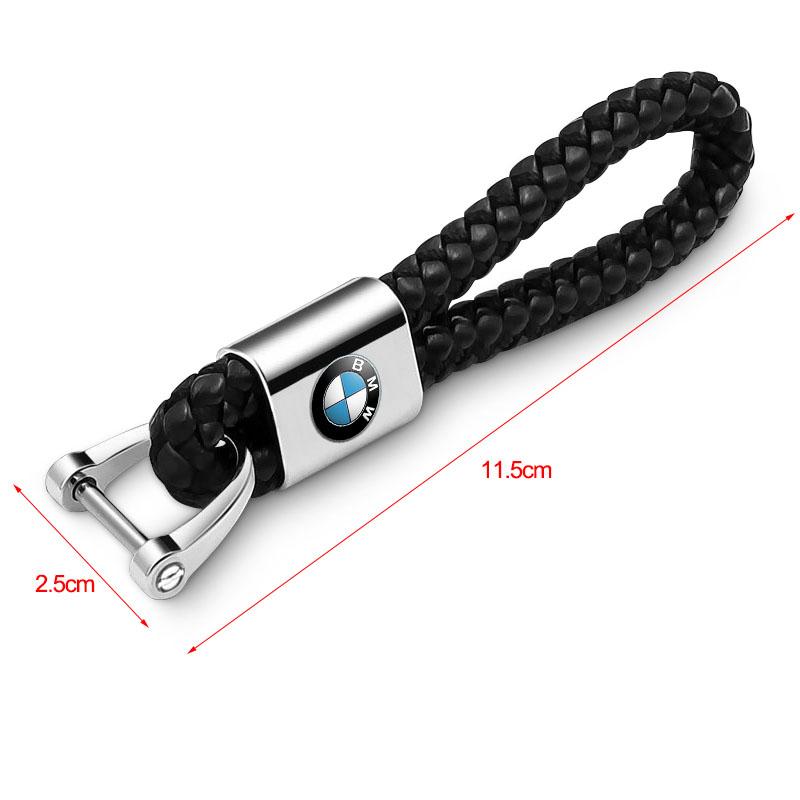 1pc Metal Car Key Chain Key Ring Key Lanyard Car Emblem Styling for BMW M X6 X1 X2 X3 X4 X5 X7 E46 E39 E90 E36 E60 E34 E30 F30 E71 F10 F10 F11 F30 E34