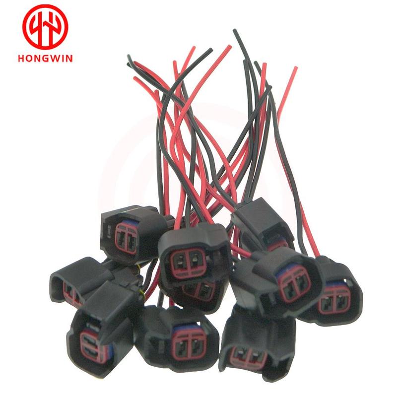 Waterproof EV6 EV14 Fuel Injector Plugs Connector For Ford Chevy Dodge Chrysler Subaru USCAR Fuel Injector With Pin and Wire
