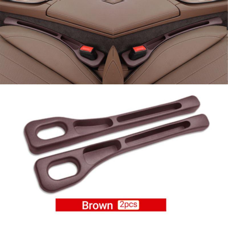 Car Center Console Seat Side Gap Storage Bendable Groove Box To Prevent Key Card Phone Things Filling Sealing Strips Accessories