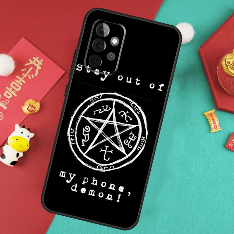 Supernatural TV Case For Samsung Galaxy A17 A55 A35 A15 A32 A52 A13 A33 A53 A14 A34 A54 A06 A16 A26 A36 A56