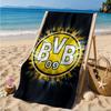 Borussia Fcfc Beach Towel, Quick-drying, Easy To Care For, Suitable for Both Fitness and Beach Vacations,Sports Essential