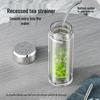 TOMIC Double-Layer Anti-Scald Tea Glass with Titanium