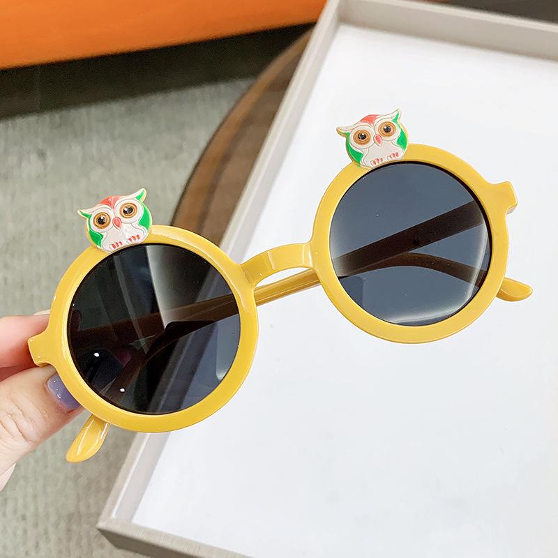 Lenses Baby Glasses Box Children'S Sunglasses Boys And Girls Sunscreen Sunglasses Children Full Frame