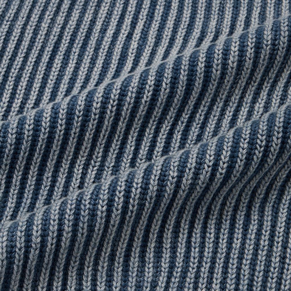 AMFEAST Everyday Washed Round Knit Blue