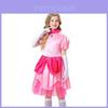 Stunning Pink Princess Mario And Peach Costume For Halloween And Party Dress Up