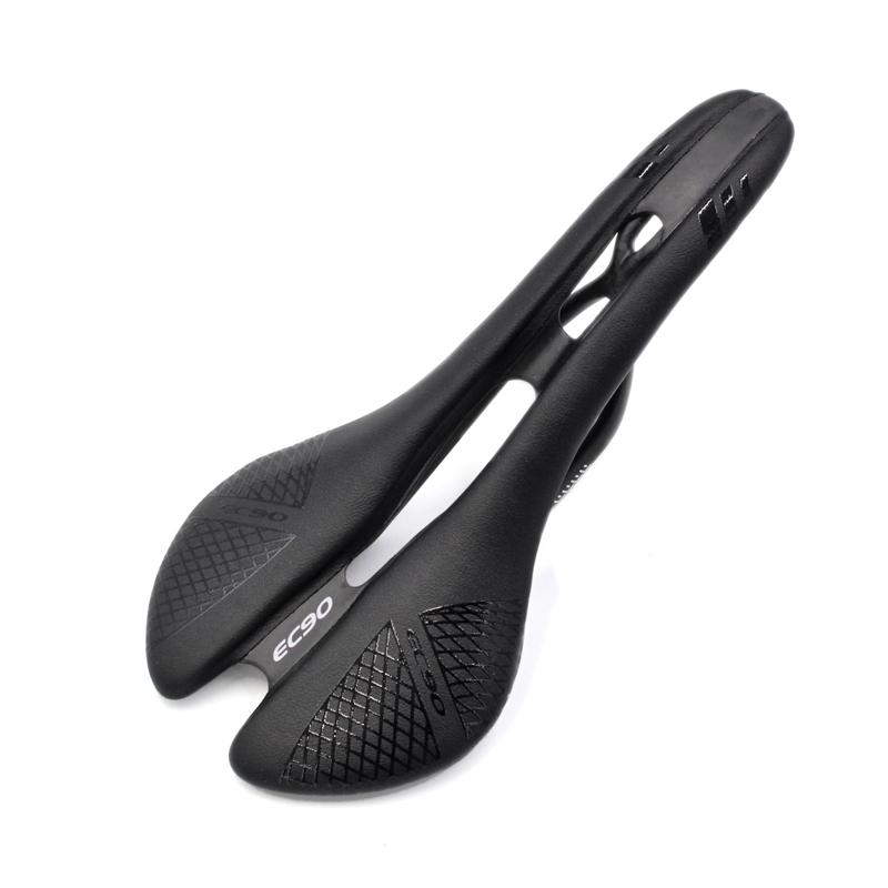 EC90 Carbonfaser Fahrradsattel Bequemer Mountainbike-Sattel 270*128mm Fahrrad-Sitzkissen