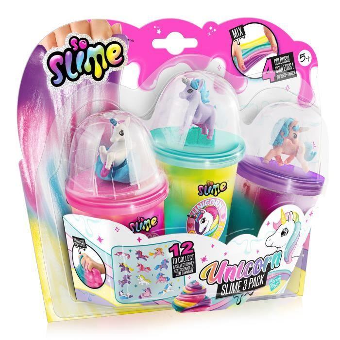 Collectible 3 pack Licorne - So Slime - SSC 269 - Canal Toys Canal Toys