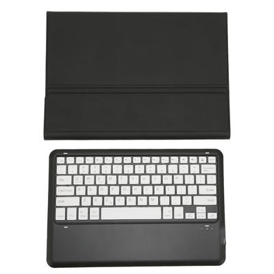 12.4in Keyboard Case 3 Adjustment Stand Detachable Black Keyboard Case with Wireless Keyboard for