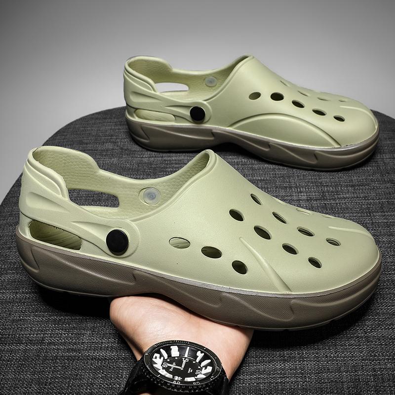 Sandals Slippers for Men Soft and Comfortable Non-slip Shoes for Men Thick Bottom Gardon Shoes Couple Women Home Shoes Fashion