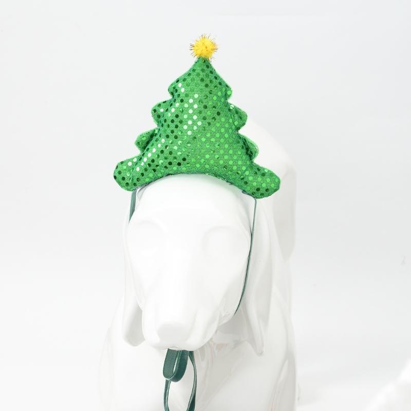 Cat Christmas Headband Dogs Party Costume Dog Headdress Dressing Up Headwear Festival Headpiece Photo Props for Puppy