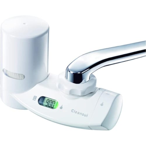 Cleansui MONO Series Faucet-Mount Water Purifier, White, MD301-WT