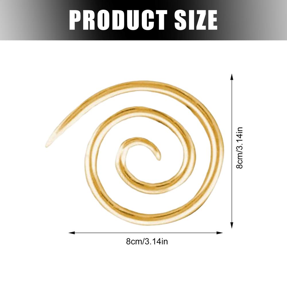 

Спиральная кабельная спица из нержавеющей стали, круговая швейная игла, держатели для вязальных спиц, инструменты для вязания жёлтый